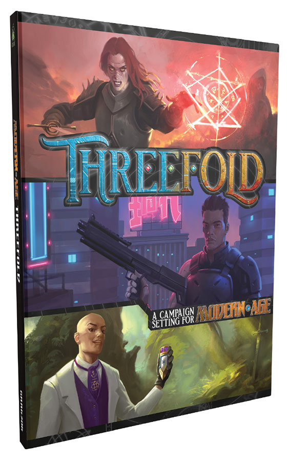 Modern AGE RPG Threefold