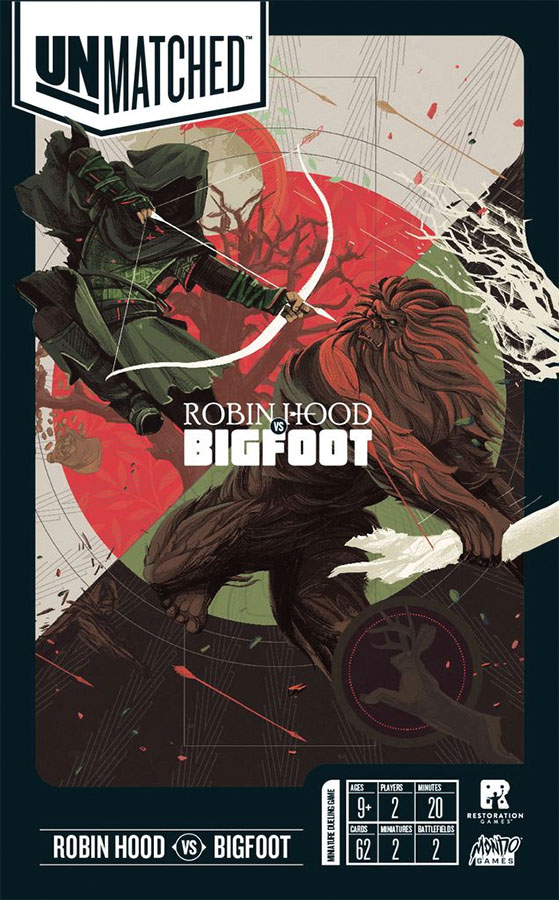 Unmatched Battle of Legends Vol. 2 Robin Hood vs Bigfoot