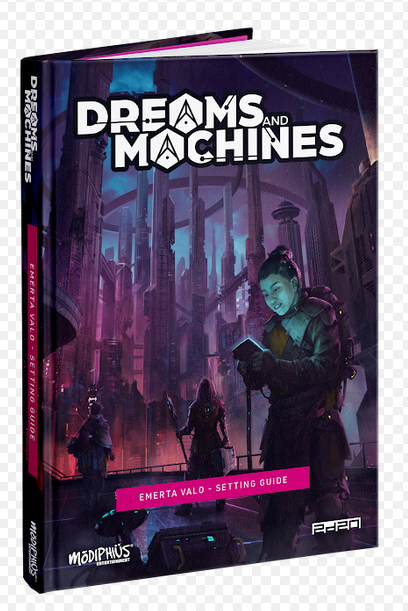Dreams and Machines RPG Setting Guide Emerta Valo