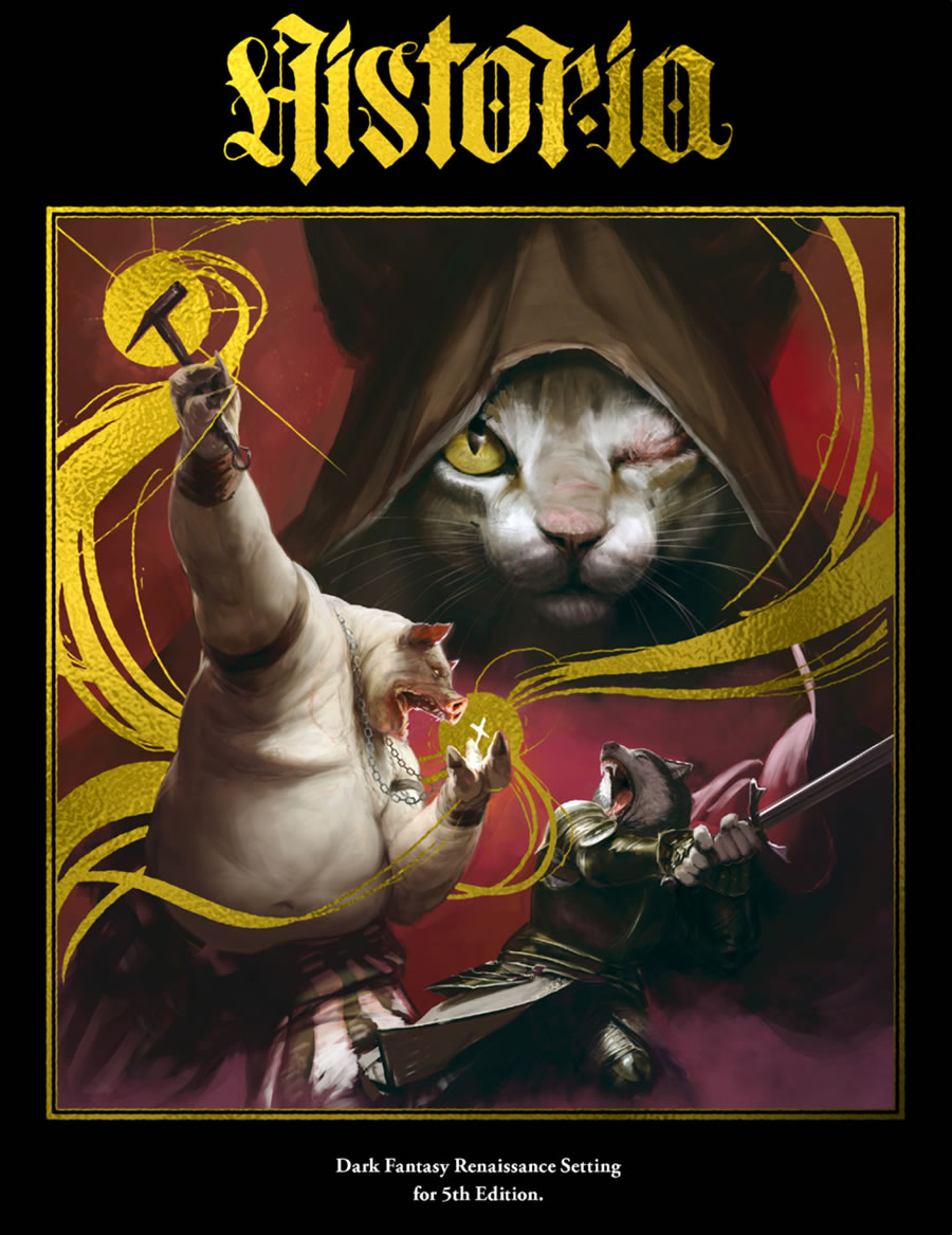 Historia RPG Dark Fantasy Renaissance Setting 5e