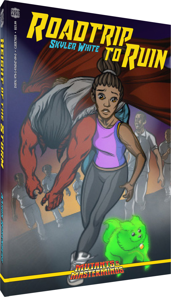 Mutants and Masterminds Roadtrip to Ruin Novel