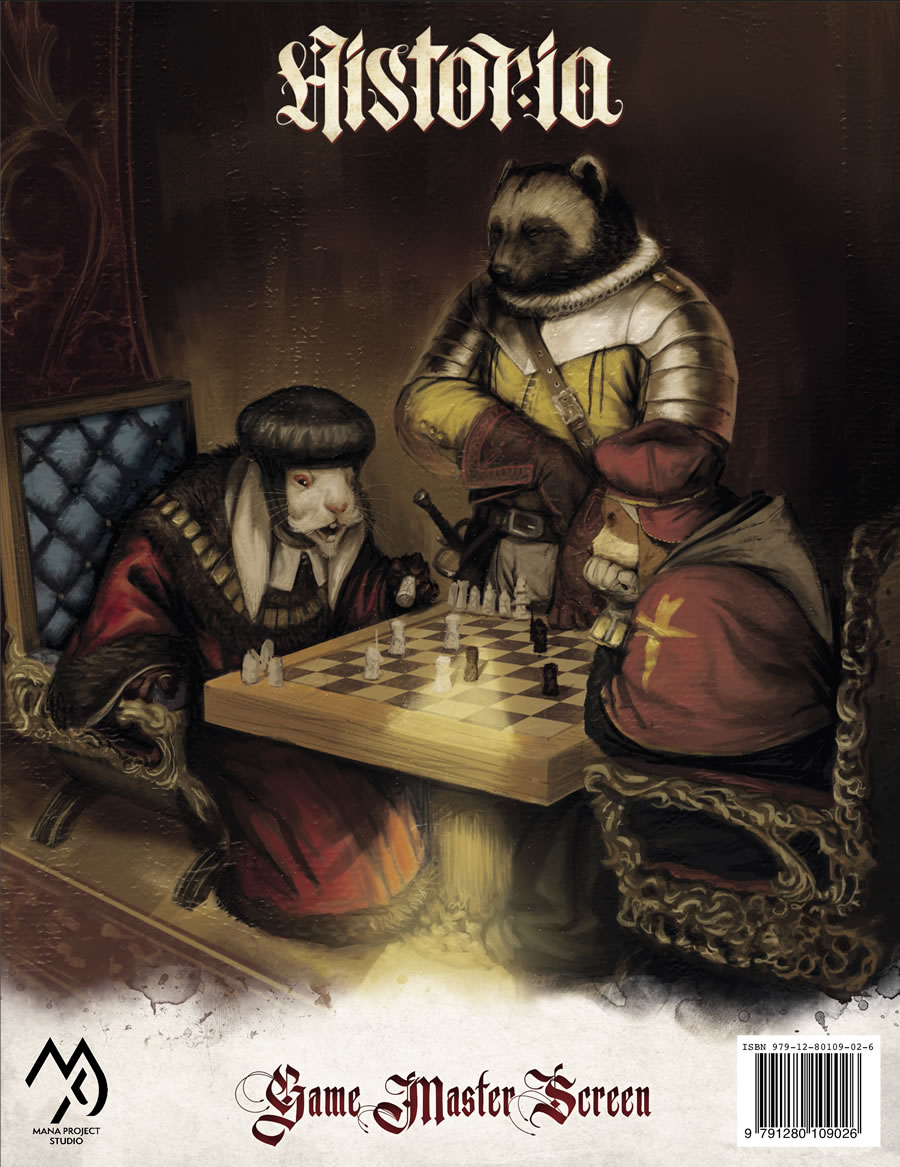 Historia RPG GM Screen 5E