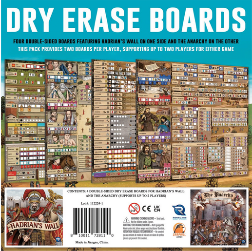 Hadrians Wall and the Anarchy Dry Erase Boards