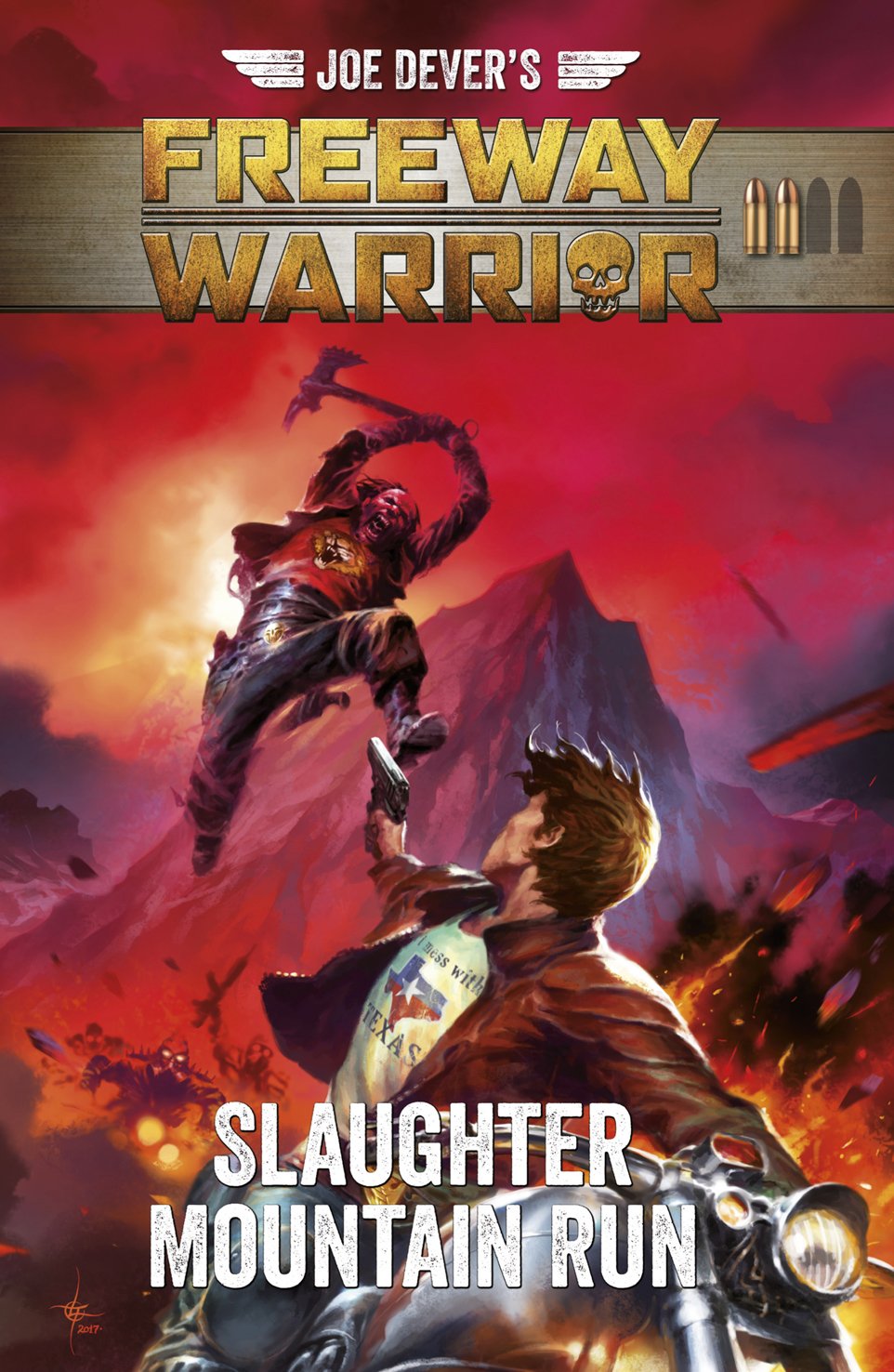 Joe Devers Freeway Warrior 2 Slaughter Mountain Run Adventure Gamebook 