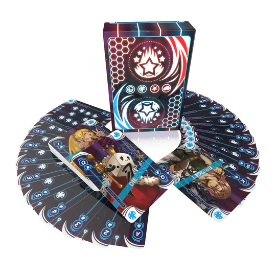 Bullet Playing Cards Colored