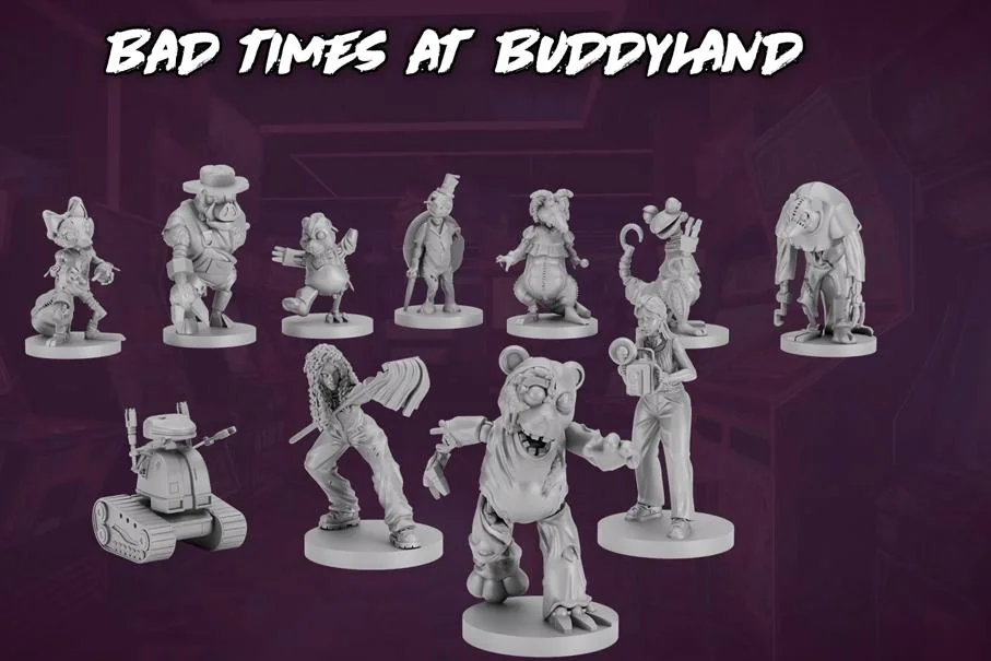Final Girl: Bad Times at Buddyland Miniatures