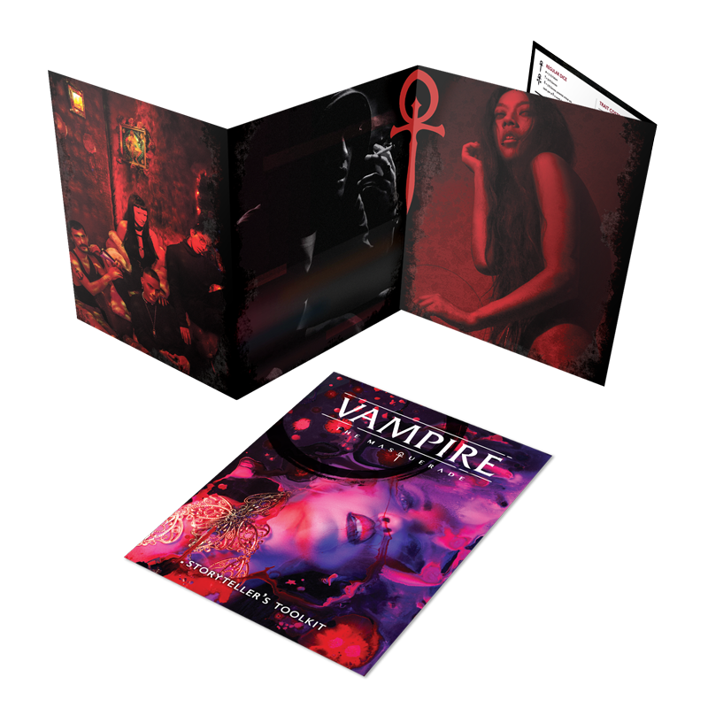 Vampire the Masquerade 5th Storytellers Screen & Toolkit