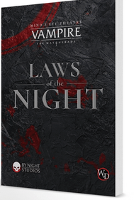 Vampire the Masquerade 5th Laws of the Night Standard Edition