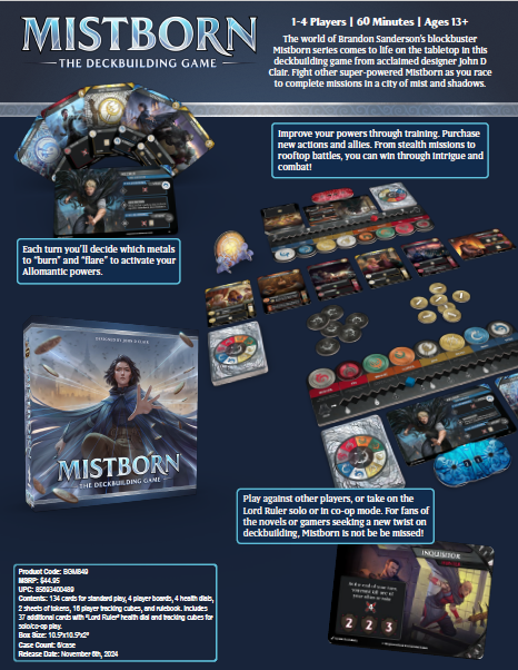 Mistborn The Deckbuilding Game