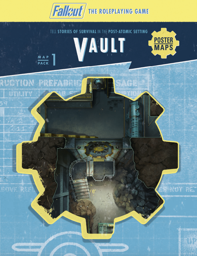 Fallout RPG Map Pack 1 Vault