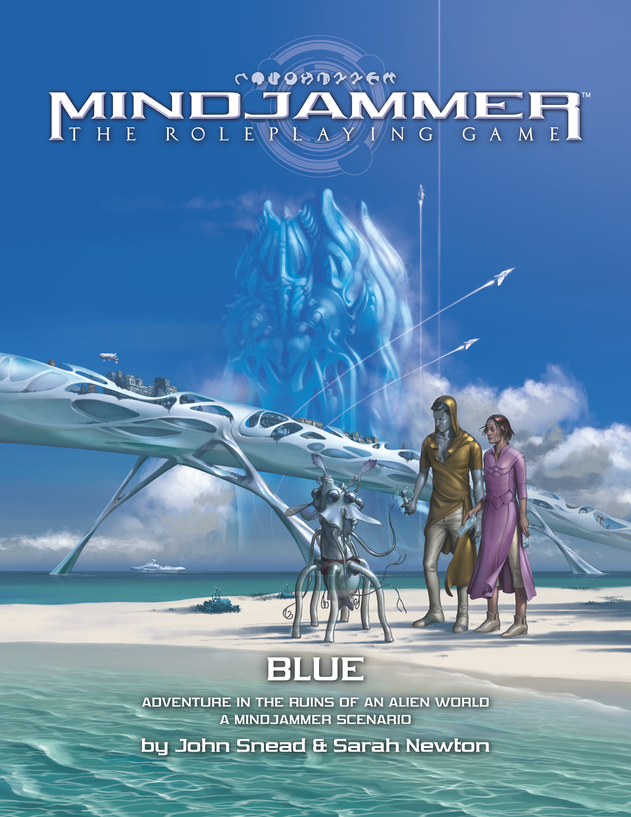 Mindjammer BLUE adventure in the ruins of an alien world