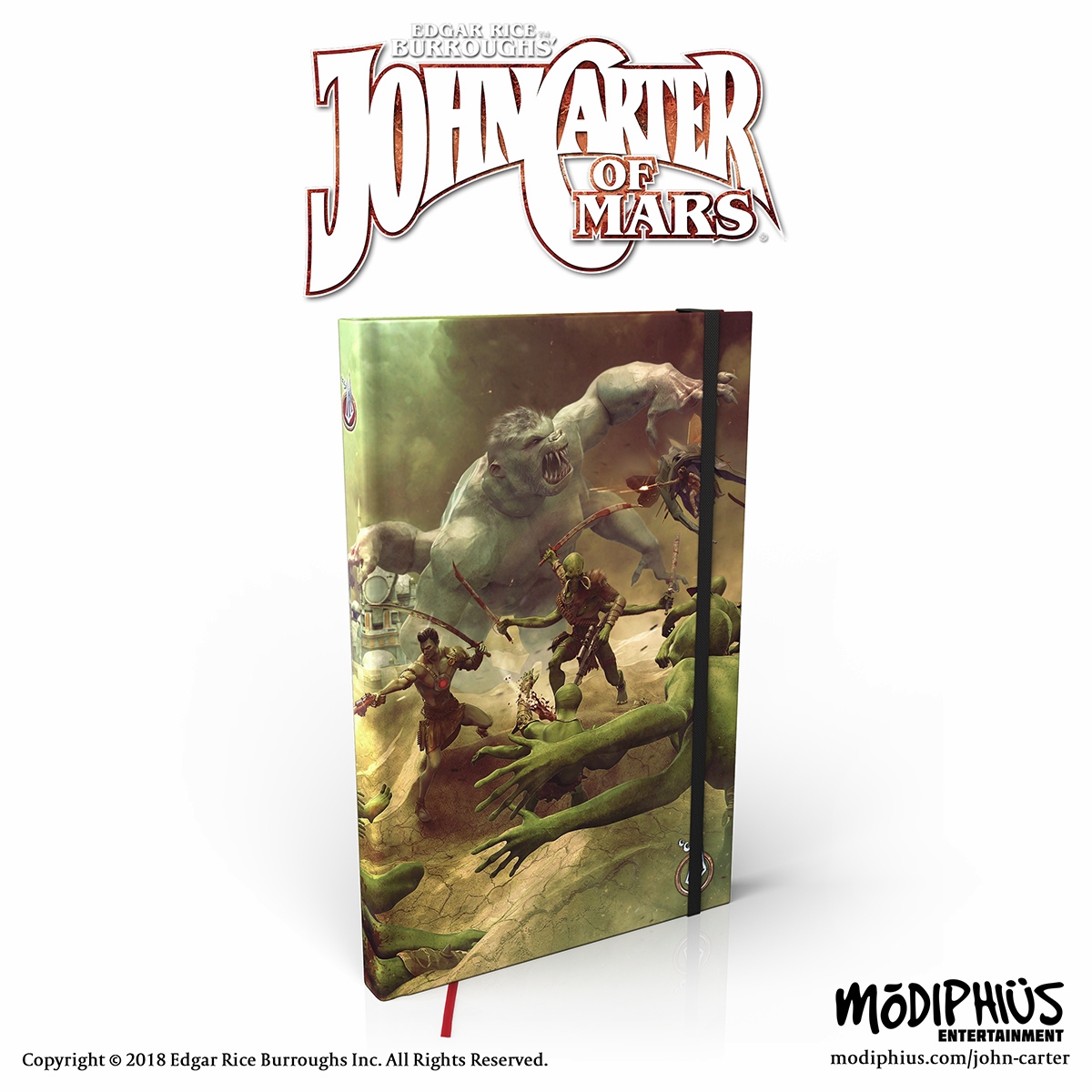 John Carter of Mars Prince of Helium Notebook