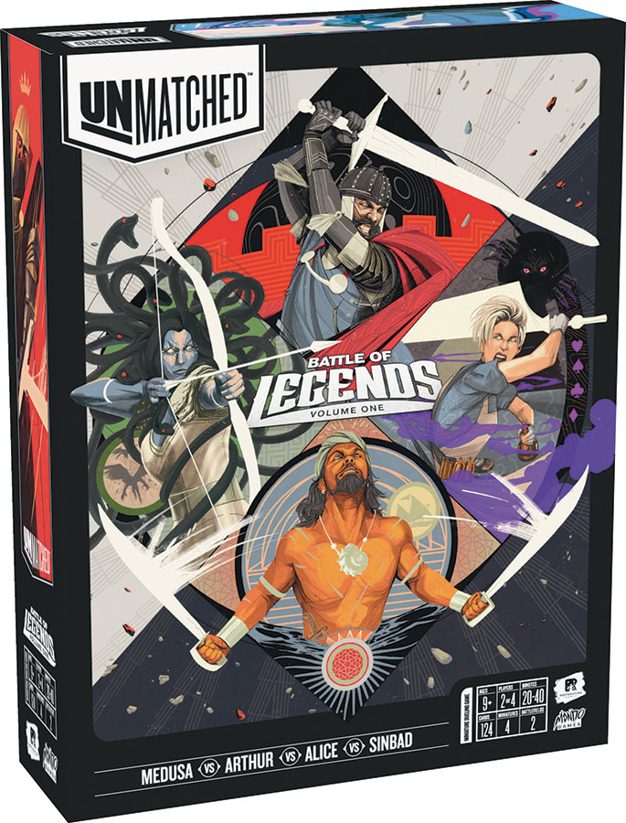 Unmatched Battle of Legends Vol. 1 King Arthur Alice Medusa Sinbad