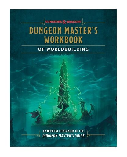 Dungeons & Dragons Dungeon Master's Workbook of Worldbuilding - workbook ufficiale Random House compagno del Dungeon Master's Guide 2024